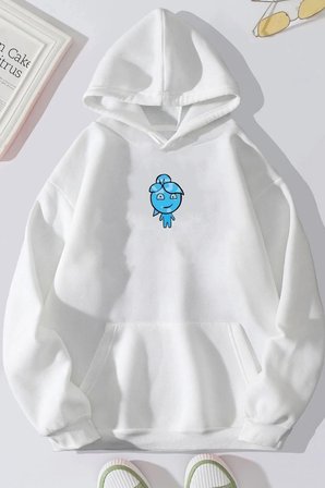 Unisex Su Avatar Baskılı Sweatshirt