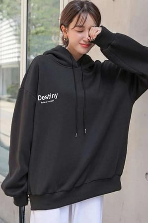 Unisex Destiny Baskılı Sweatshirt
