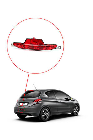Peugeot 208 - Opel Corsa - Arka Sis Lambası - 9674308980