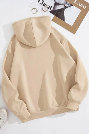 Unisex Uzay Temalı Baskılı Sweatshirt