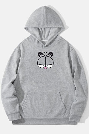 Unisex Garfield Baskılı Sweatshirt