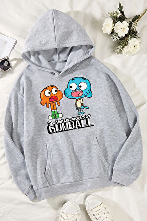 Uyguntarz Unisex Gumball Baskılı Sweatshirt