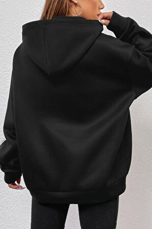 Uyguntarz Unisex All Day Rabbit Baskılı Sweatshirt