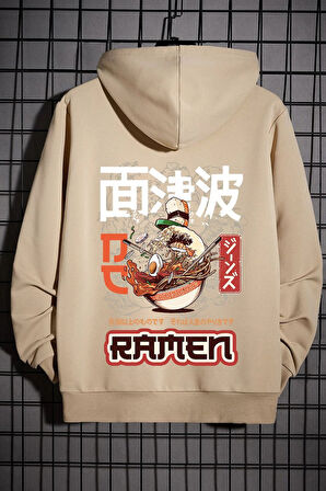 Unisex Ramen Baskılı Sweatshirt