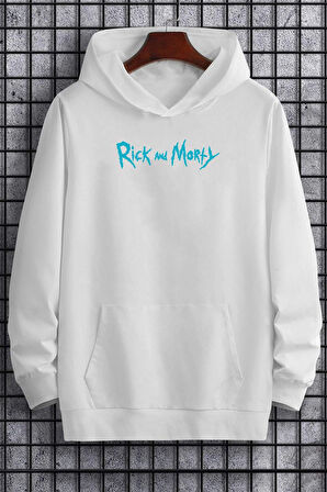 Uyguntarz Unisex Rick and Morty Baskılı Sweatshirt