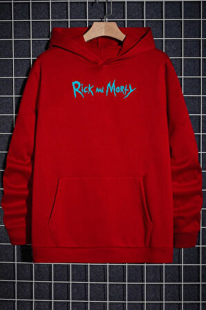 Uyguntarz Unisex Rick and Morty Baskılı Sweatshirt