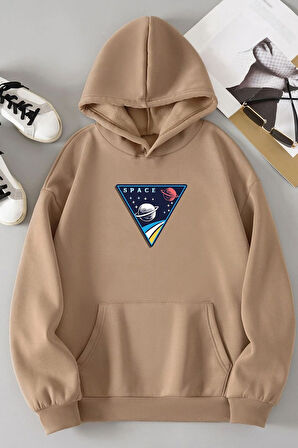 Uyguntarz Unisex Space Baskılı Sweatshirt