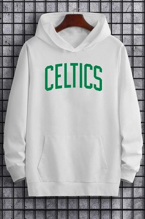 Unisex Celtics Baskılı Sweatshirt