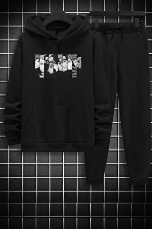 Uyguntarz Unisex Naruto Baskılı Eşofman Takımı