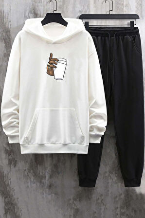 Uyguntarz Unisex Tupac Coffee Baskılı Eşofman Takımı