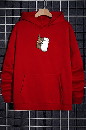 Uyguntarz Dont Tupac Coffee Baskı Sweatshirt