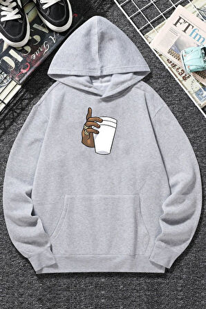 Uyguntarz Dont Tupac Coffee Baskı Sweatshirt