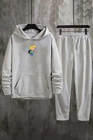 Uyguntarz Unisex Cedric Üzümlü Kekim Eşofman Takımı