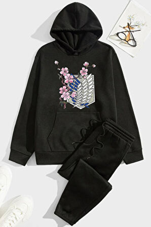 Uyguntarz Unisex Flowers Eşofman Takımı