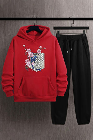 Uyguntarz Unisex Flowers Eşofman Takımı