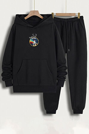 Uyguntarz Unisex Nasa Baskılı Eşofman Takımı