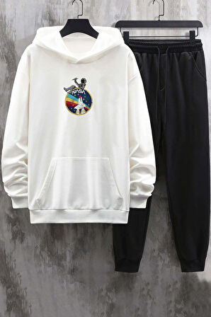 Uyguntarz Unisex Nasa Baskılı Eşofman Takımı