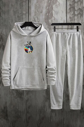 Uyguntarz Unisex Nasa Baskılı Eşofman Takımı