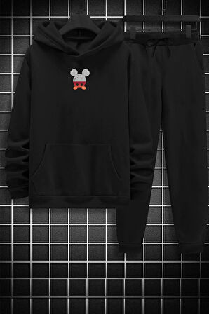 Uyguntarz Unisex Mause Baskılı Eşofman Takımı