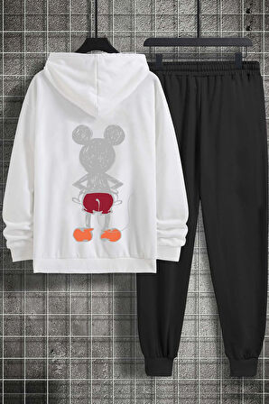 Uyguntarz Unisex Mause Baskılı Eşofman Takımı