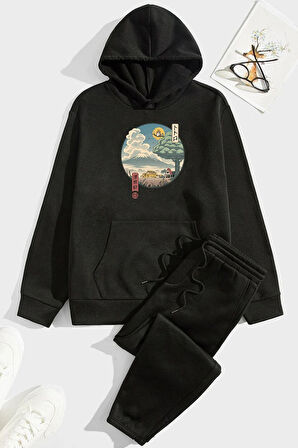 Uyguntarz Unisex Neighbor's Ukiyo e Eşofman Takımı