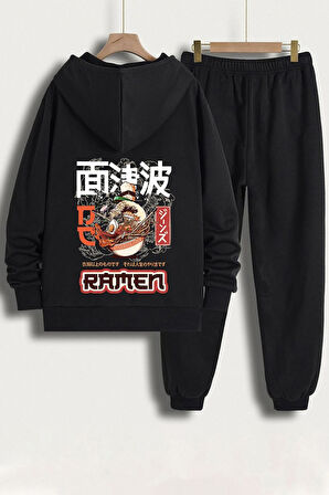 Uyguntarz Unisex Ramen Baskılı Eşofman Takımı