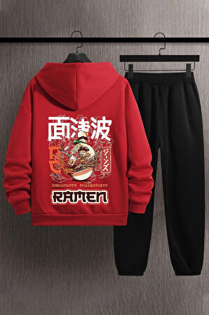 Uyguntarz Unisex Ramen Baskılı Eşofman Takımı