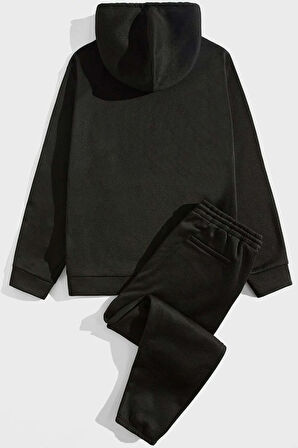Uyguntarz Unisex Evren Temalı Baskılı Eşofman Takımı