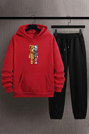 Uyguntarz Unisex Boys Bear Eşofman Takımı
