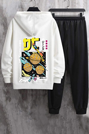 Uyguntarz Unisex Tokoyaki Baskılı Eşofman Takımı