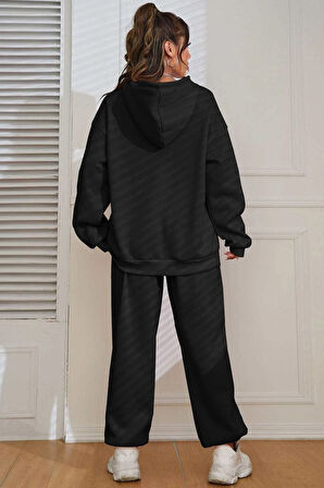 Uyguntarz Unisex Tiger Baskılı Eşofman Takımı