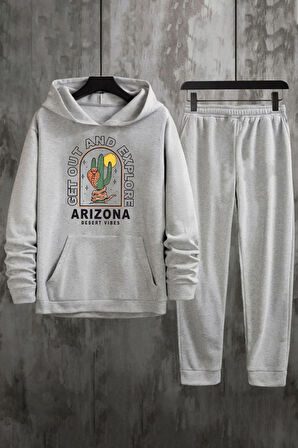 Uyguntarz Unisex Arizona Baskılı Eşofman Takımı