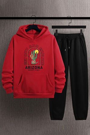 Unisex Arizona Baskılı Eşofman Takımı