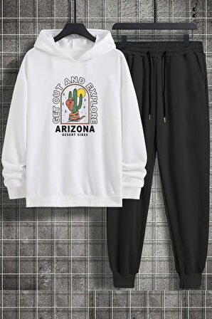 Unisex Arizona Baskılı Eşofman Takımı