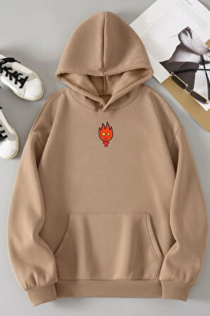 Uyguntarz Unisex Ateş Avatar Baskılı Sweatshirt