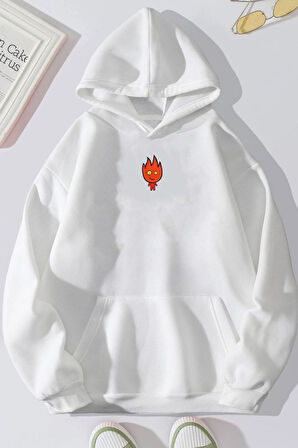 Uyguntarz Unisex Ateş Avatar Baskılı Sweatshirt