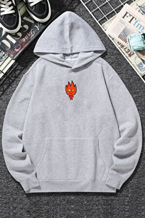 Uyguntarz Unisex Ateş Avatar Baskılı Sweatshirt