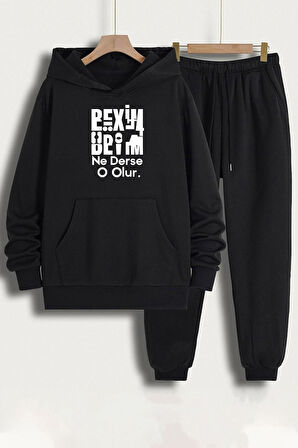 Uyguntarz Unisex Beyim Ne Derse O Olur Eşofman Takımı