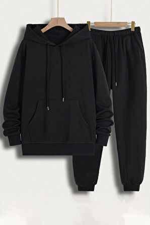 Uyguntarz Unisex Drawing Butterflies Sırt Baskılı Eşofman Takımı