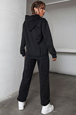 Uyguntarz Unisex Los Angles Baskılı Eşofman Takımı