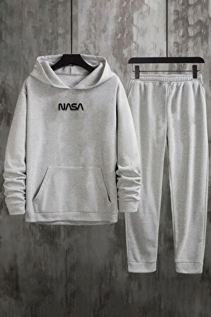 Uyguntarz Unisex Nasa Baskılı Eşofman Takımı