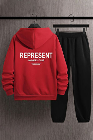 Uyguntarz Unisex Represent Baskılı Eşofman Takımı