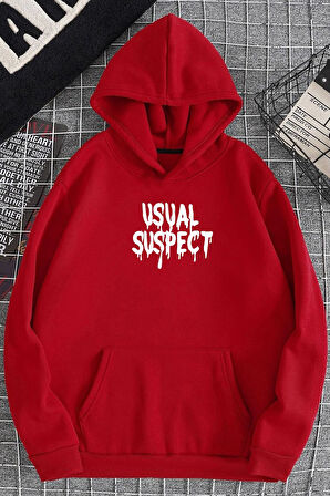 Uyguntarz Unisex Suspect Baskılı Sweatshirt
