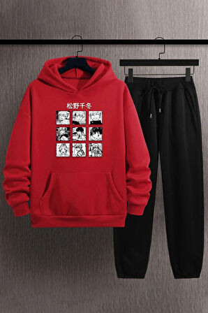 Uyguntarz Unisex Ken Kaneki Baskılı Eşofman Takımı