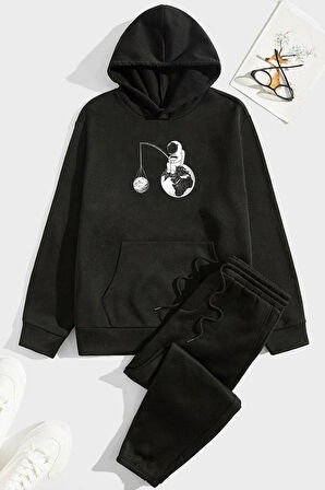 Uyguntarz Unisex Uzay Temalı Eşofman Takımı
