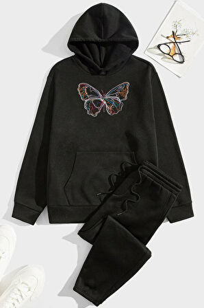 Uyguntarz Unisex Butterfly Eşofman Takımı