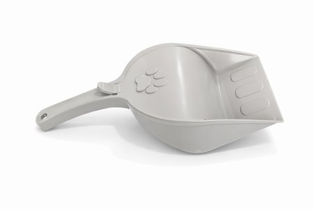 Kapaklı Kedi Kumu Küreği Elekli – Ergonomik Saplı Dayanıklı Plastik Kum Temizleme Küreği 26 cm - KP-