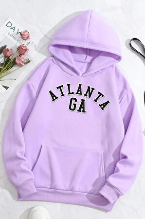 Unisex Atlanta Baskılı Sweatshirt
