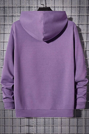 Unisex Makima Hugging Denji Baskılı Sweatshirt