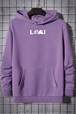 Unisex Floki Baskılı Sweatshirt